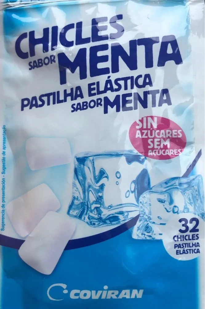 Chicles sabor menta
