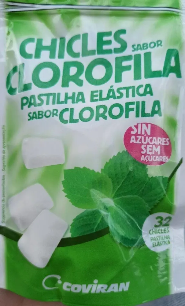 Chicles coviran sabor clorofilañ