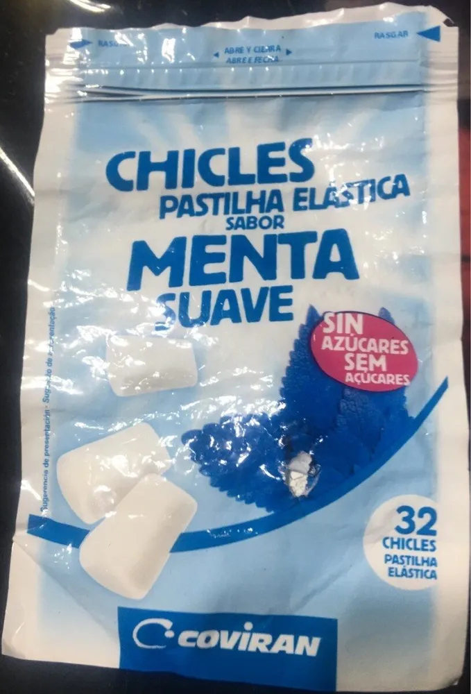 Chicles Menta Suave