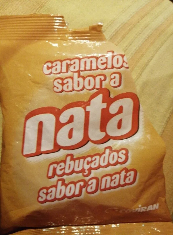 Caramelos sabor a nata