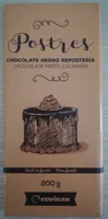 Postres chocolate negro repostería