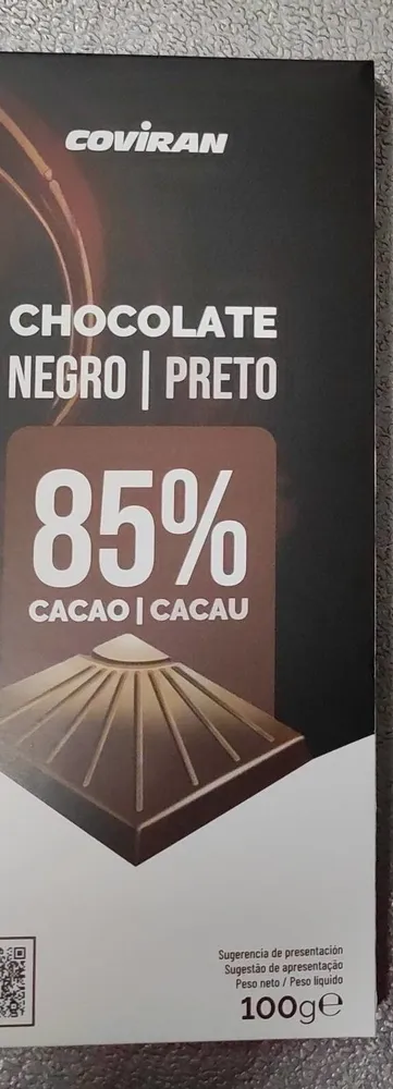 Chocolate negro 85%