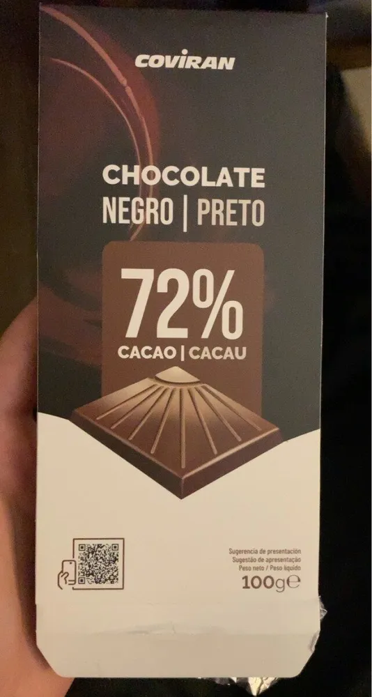 Chocolate Negro 72%