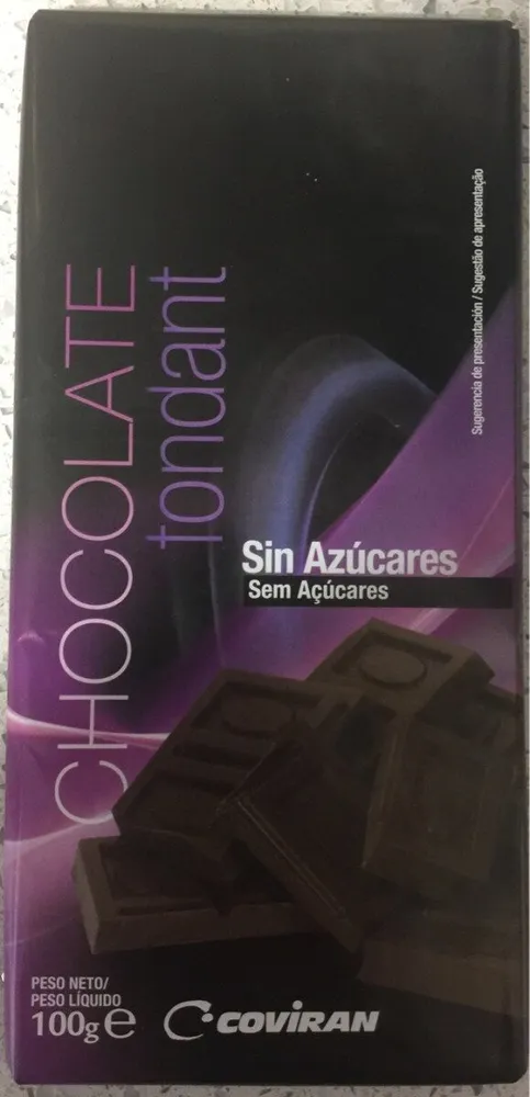 Chocolate fondant sin azucares