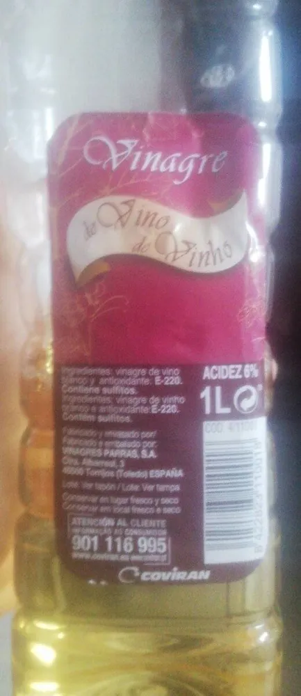 Vinagre de vino