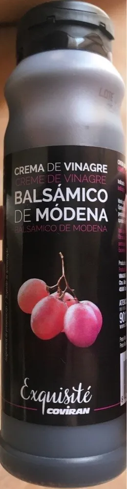 Crema de vinagre balsámico de módena