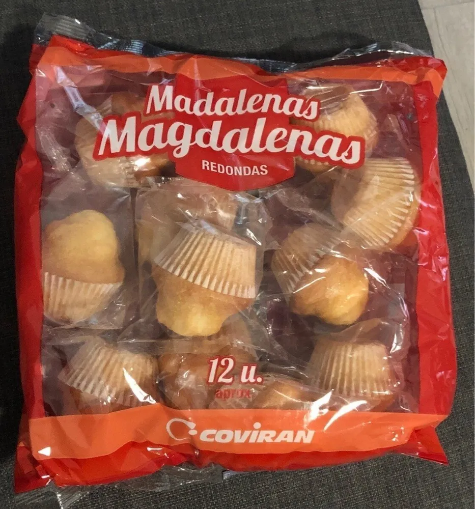 Madalenas redondas