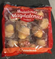 Madalenas redondas