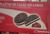 Galletas de cacao rellanas