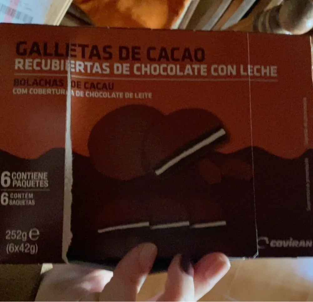Galletas de cacao