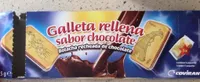 Galletas rellena sabor chocolate