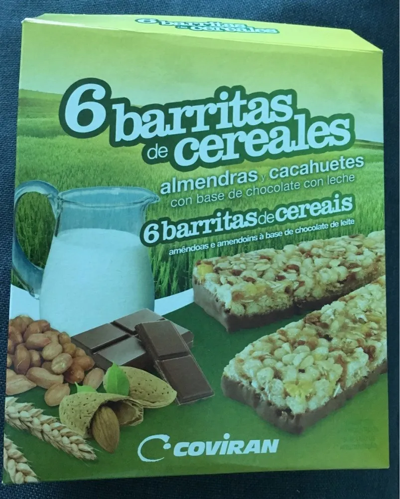 6 barritas de cereales