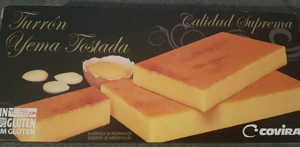 Turrón yema tostada