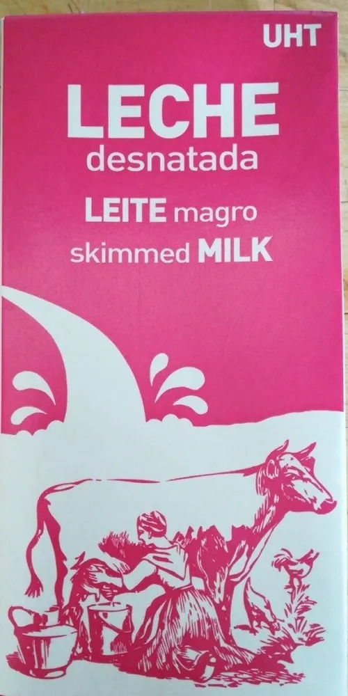 Leche desnatada UHT