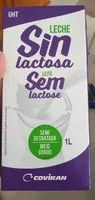 Leche sin lactosa semi desnatada
