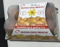 Huevos frescos grandes