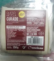 Queso mezcla curado