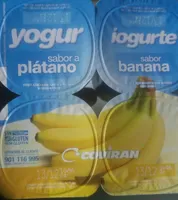 Yogur sabor a plátano