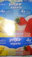 Iogurte açucarado meio gordo