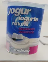 Yogur natural azucarado