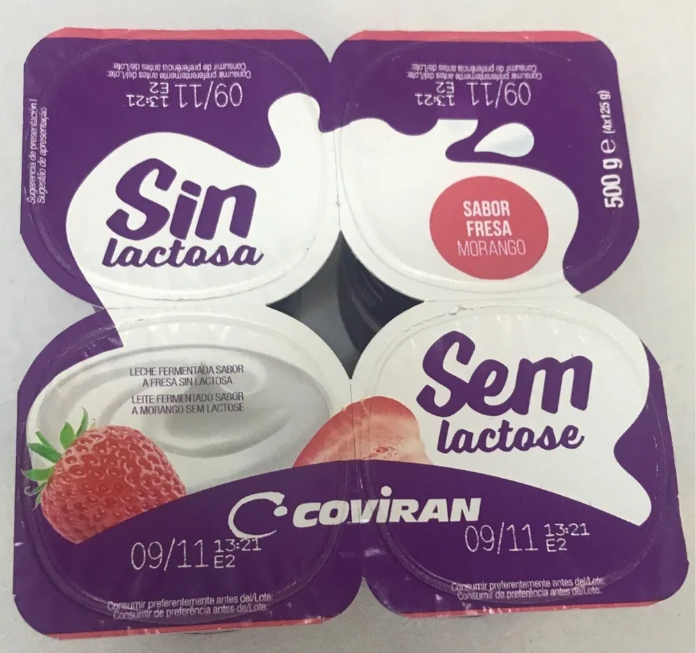 Yogur Sin Lactosa