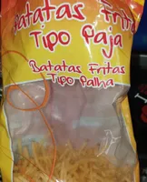 Patatas fritas tipo paja