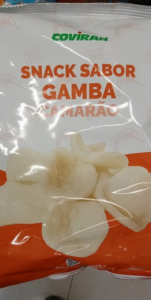 Snack sabor gamba