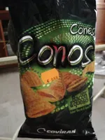 Conos sabor queso y bacon
