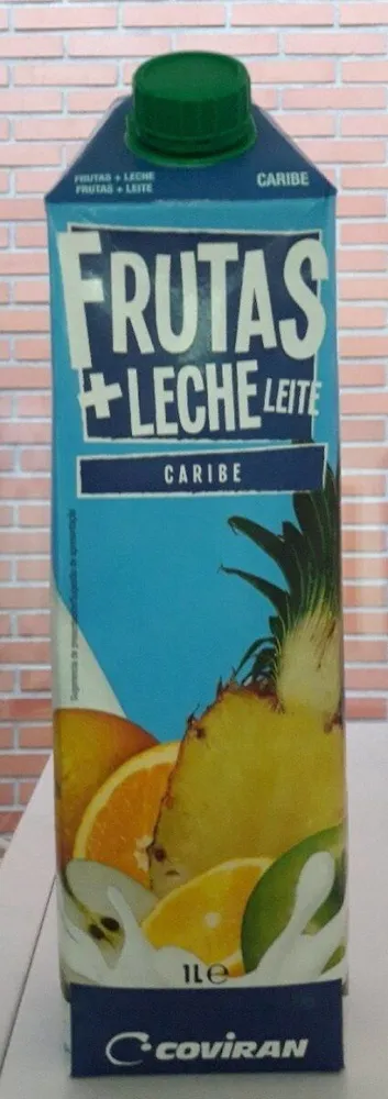 Frutas + leche caribe