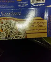 Surimi en forma de angulas