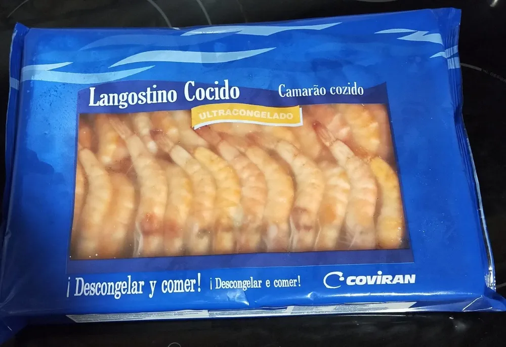 Langostino cocido