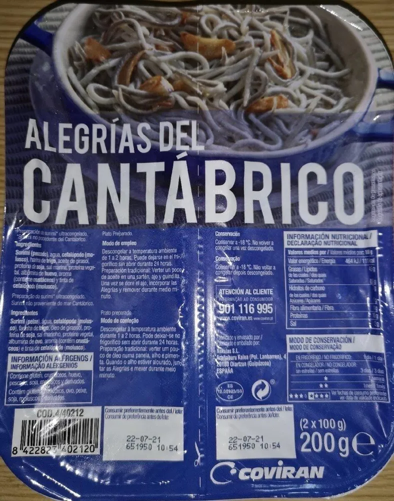 Alegrías del Cantábrico