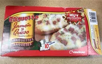 Baguette jamón y queso