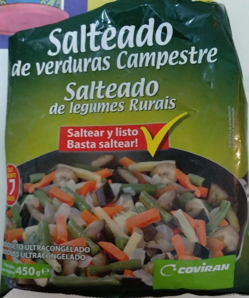 Salteado de verduras campestre