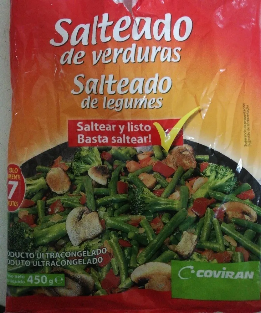 Salteado de verduras