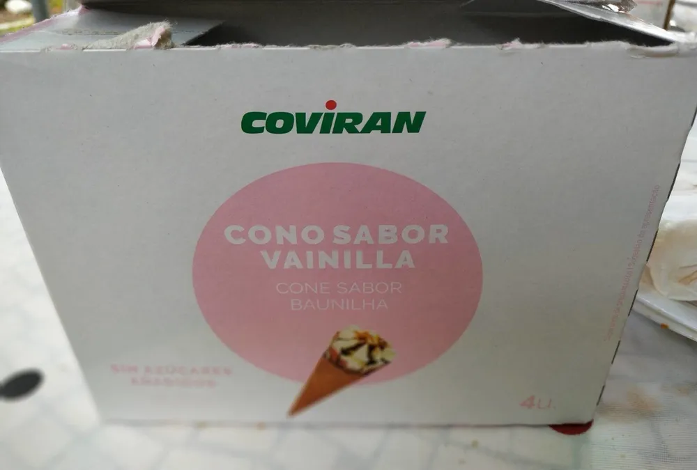 Cono Sabor Vainilla