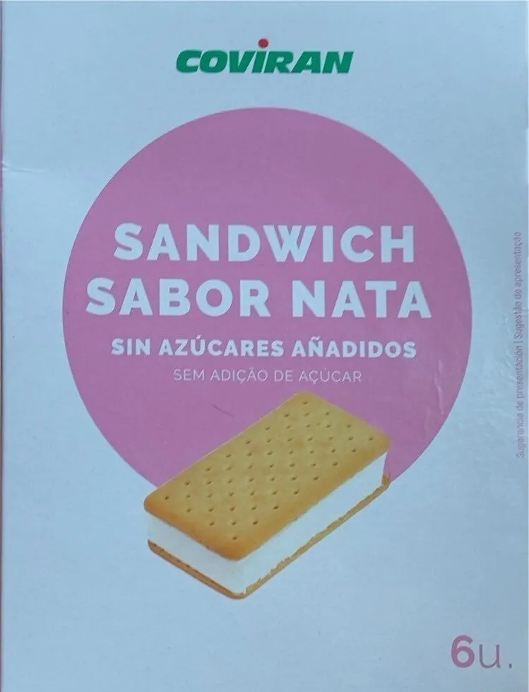 Sanwitch sabor nata