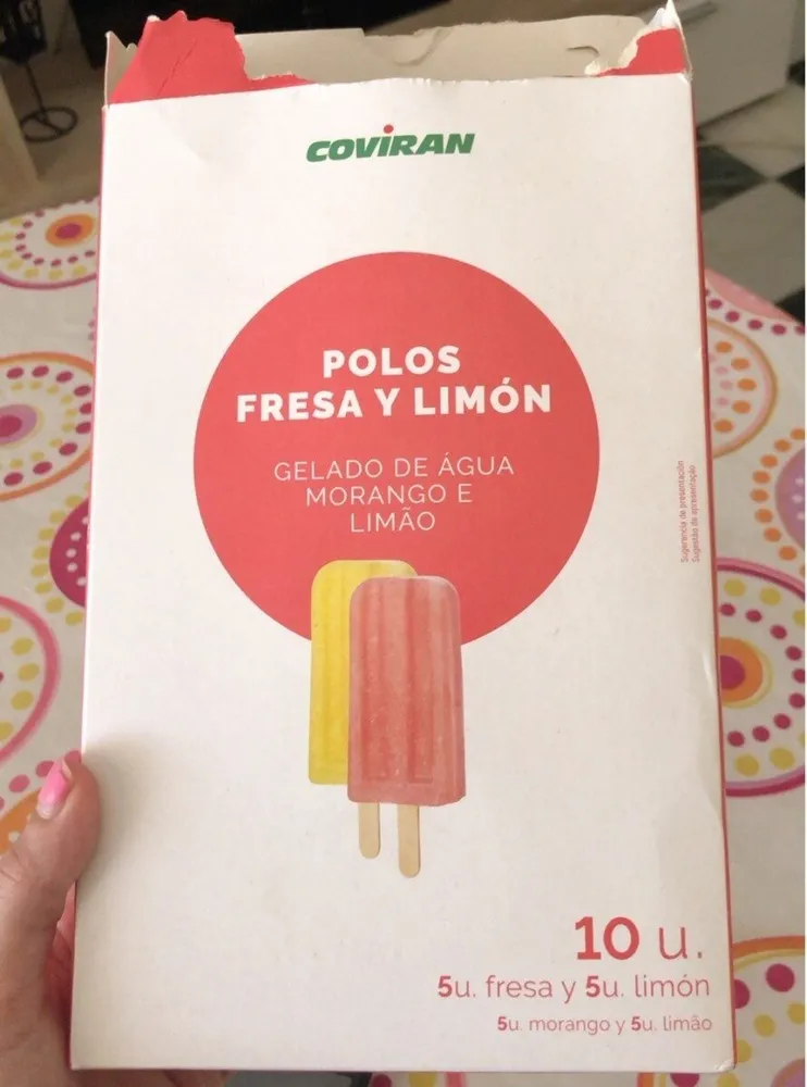 Polos fresa y limón