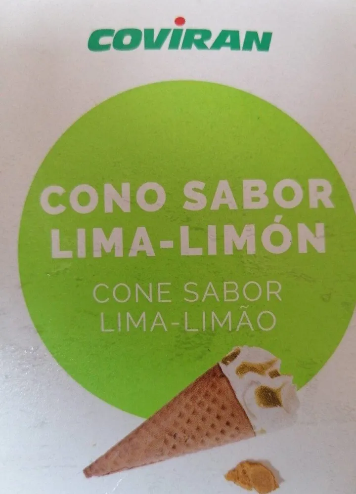 Cono sabor lima-limon