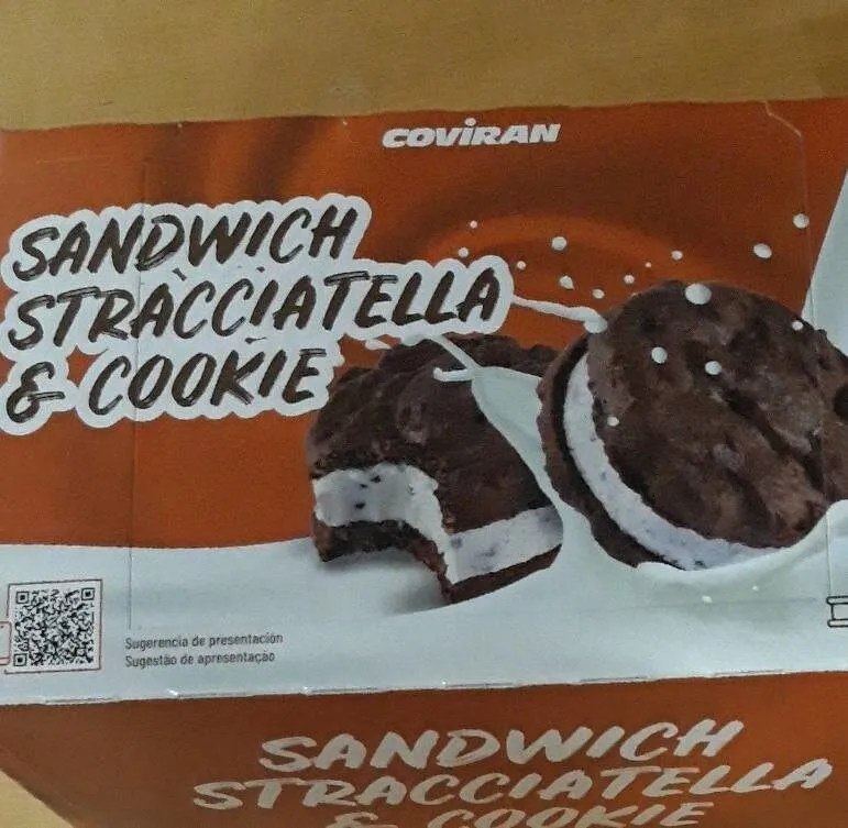 Sandwich Steacciatella Cookie