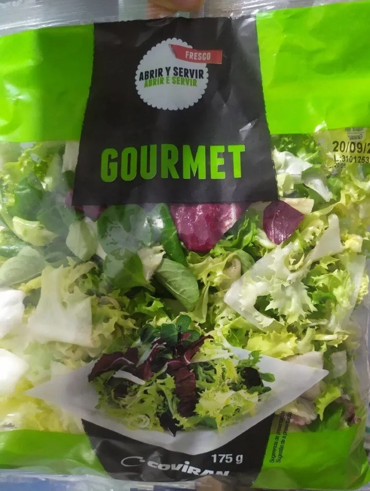 Gourmet abrir y servir