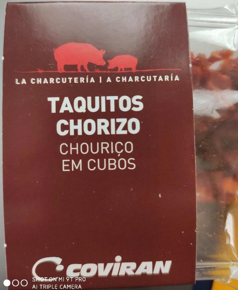 Taquitos de chorizo