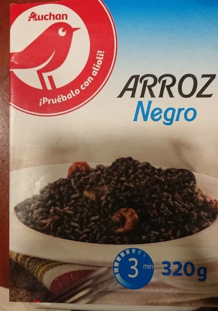 Arroz negro Auchan