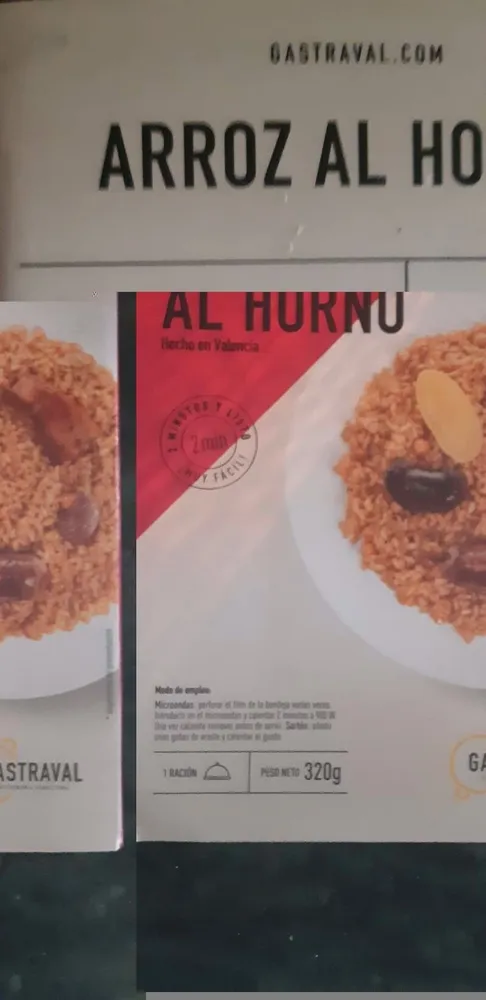 Arroz al horno