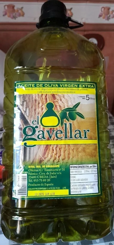 Aceite de oliva virgen extra El Gavellar