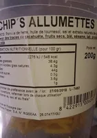 Chips allumettes