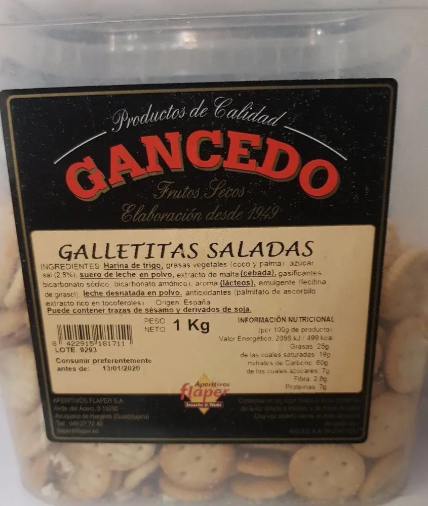 Galletitas saladas