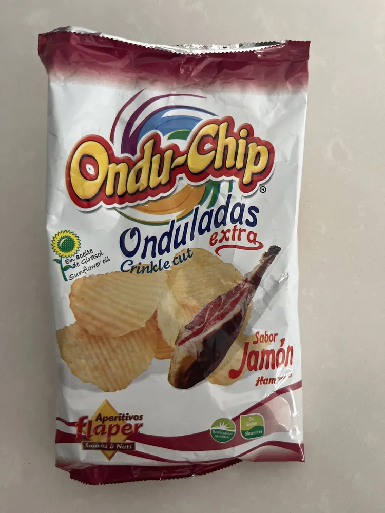 Onduladas extra sabor jamón
