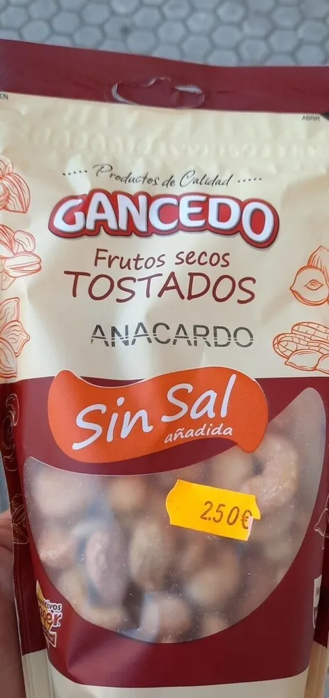 Anacardos tostados