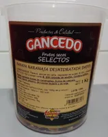Papaya naranja deshidratada